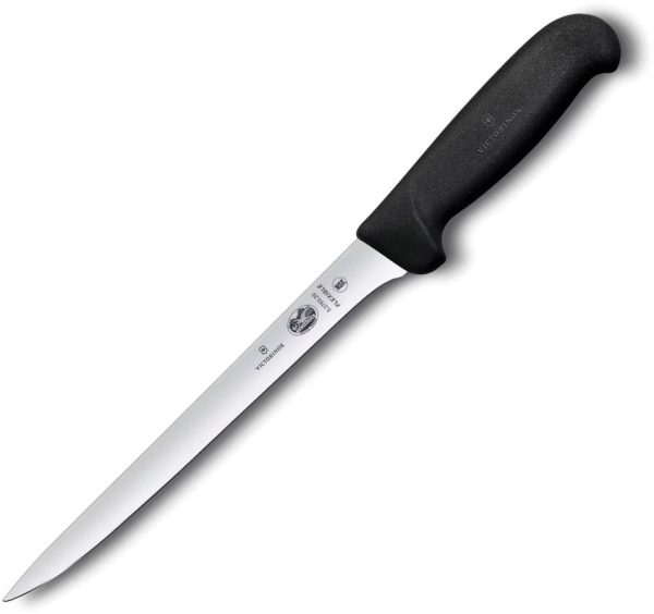 VN5376320BK Victorinox Fillet Knife 8in Straight Fibrox