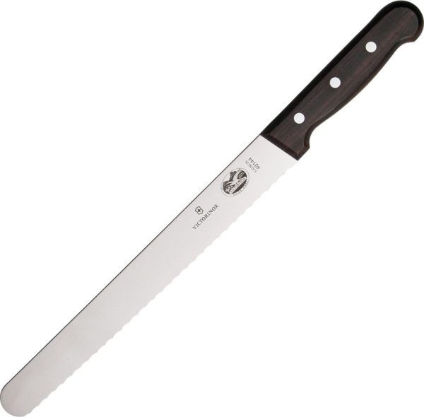 VN5423025 Victorinox Bread Knife 10in Serrated Wood
