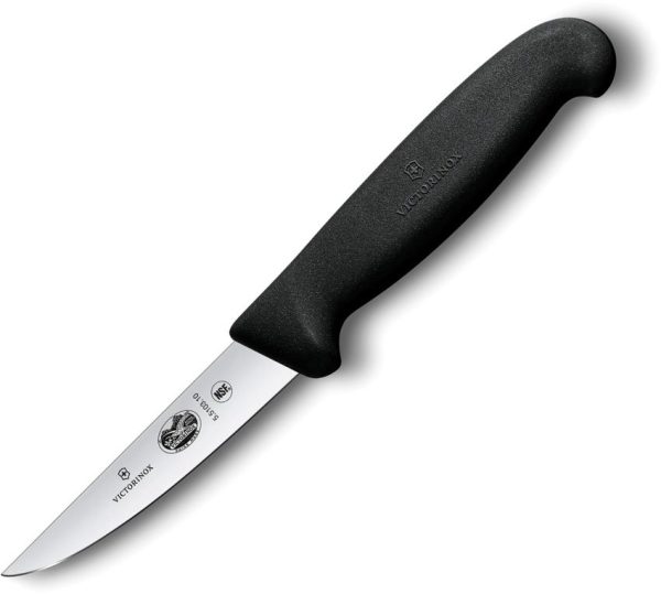 Victorinox Paring 4 Inch Straight Blade - Black Fibrox