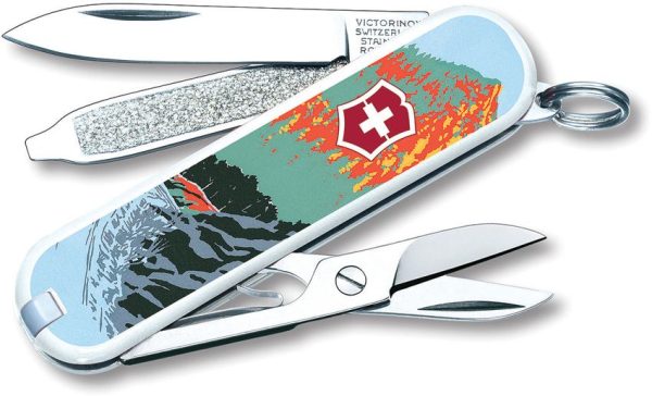 VN55481 Victorinox Classic Great Smoky Mountains Pocket Knife