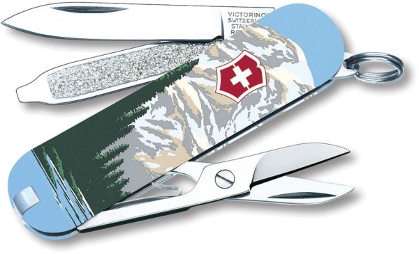VN55482 Victorinox Classic Mt Rainier National Park Pocket Knife