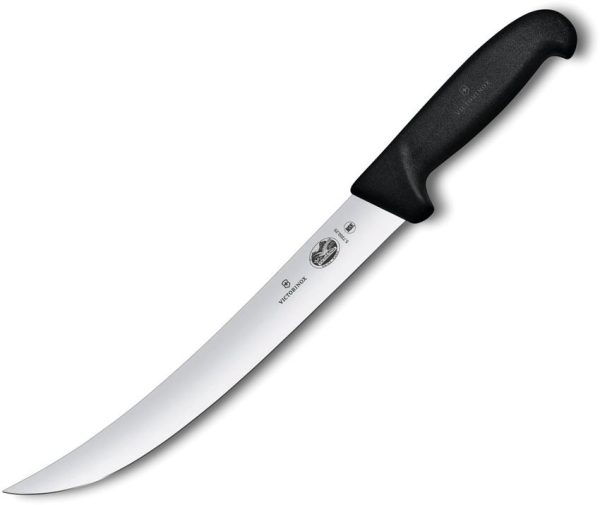 Victorinox Breaking Knife 10in Curved Fibrox