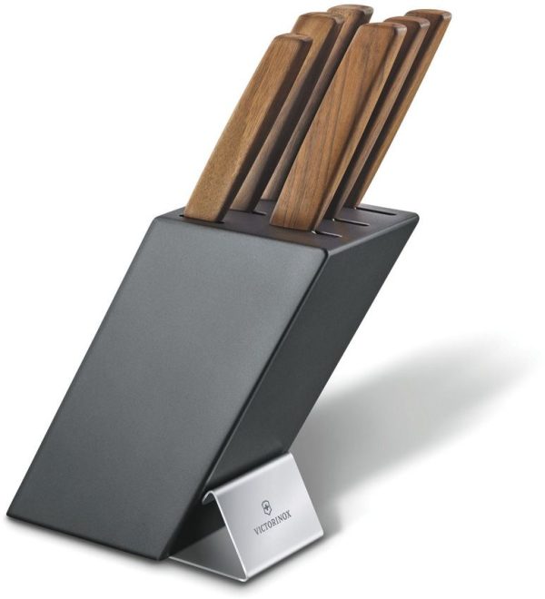 Victorinox Swiss Modern 6pc Cutlery Set - Walnut