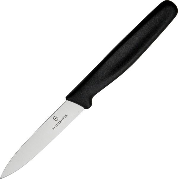 Victorinox Paring Knife 3.25in Satin Stainless Black