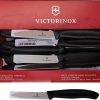 VN67603X11 Victorinox Paring Knife 3.25" Black Handle Display Box 24-Pack