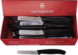VN67603X11 Victorinox Paring Knife Display 24 Count Black
