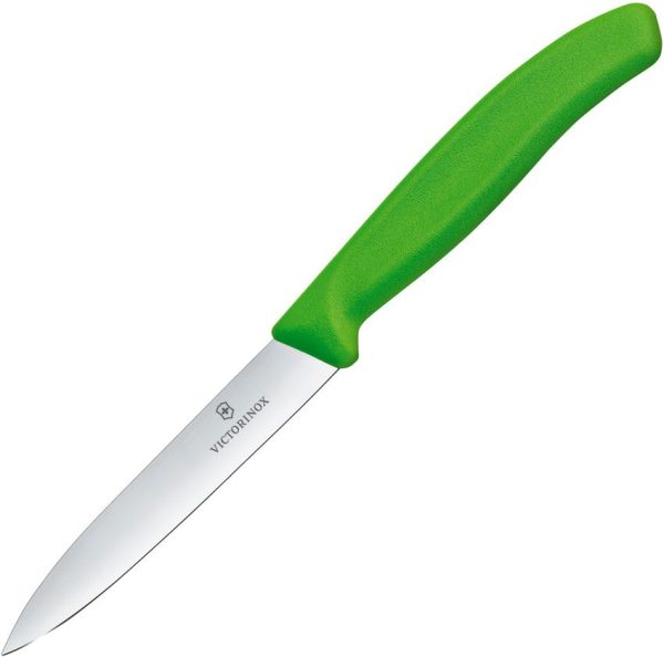 Victorinox Swiss Classic Paring Knife - Green Handle