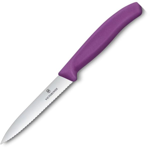 Victorinox Swiss Classic Paring Purple Serrated