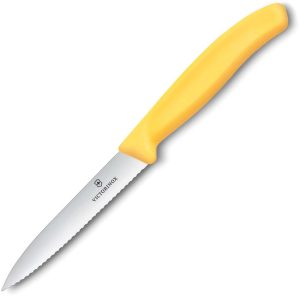 VN67738C1 Victorinox Swiss Classic Paring Yellow Serrated
