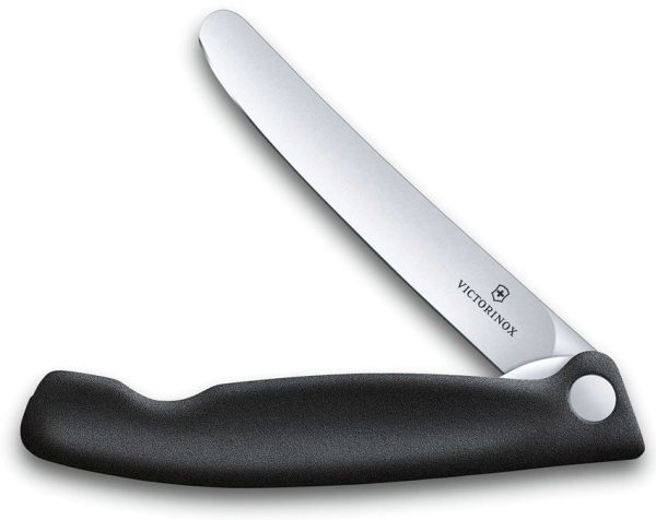 VN67803FB Victorinox Swiss Classic Folding Paring Knife Black