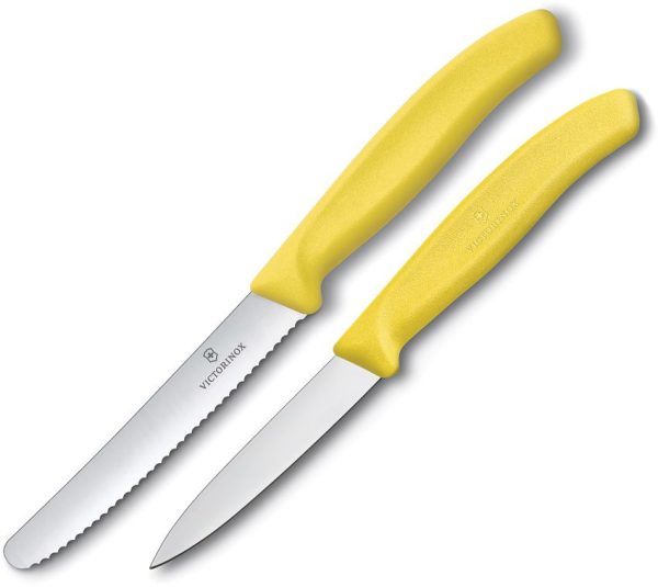 Victorinox Steak/Paring Set - Yellow Polypropylene