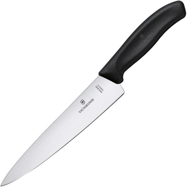 Victorinox Carving Knife Black TPE Handle