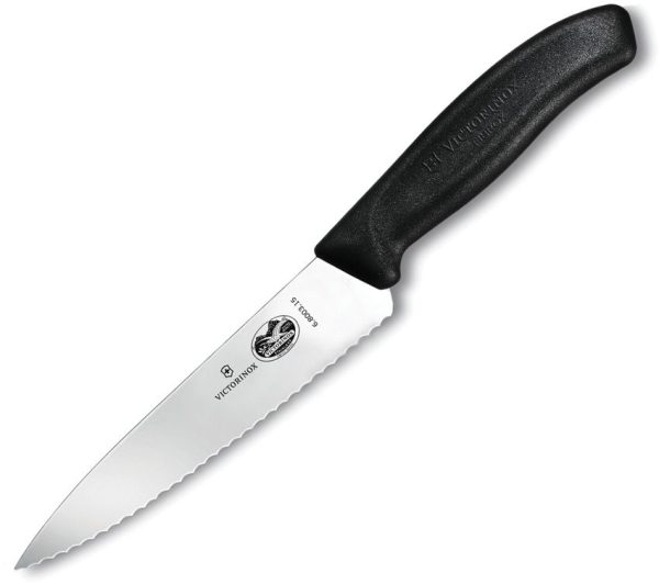VN6803315X1 Victorinox Chef's Knife 6in Serrated Edge