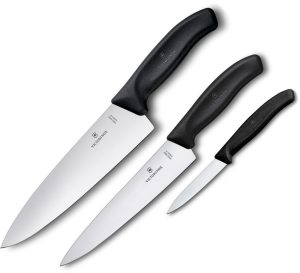 Victorinox Chef's Knife Set 3-Piece Black