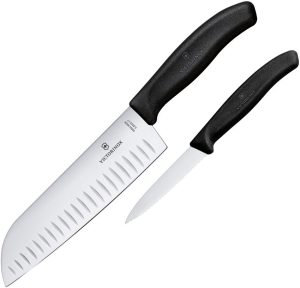 VN6852317X2 Victorinox Santoku Starter Set - Walnut Handle