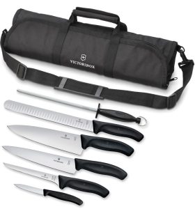 Victorinox Swiss Classic BBQ Set 7PC Black TPE