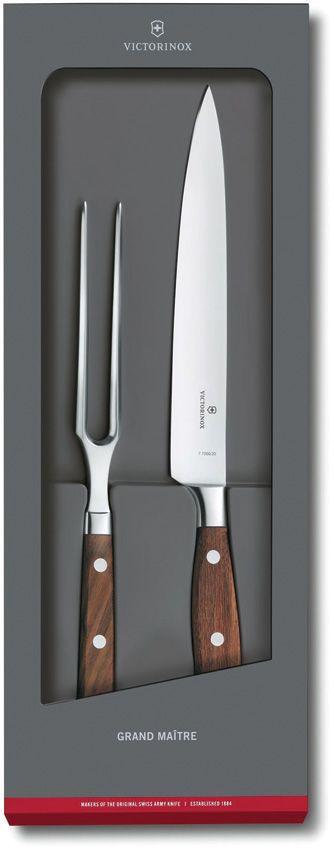 Victorinox Grand Maitre Carving Set - Maple Handle 2pc