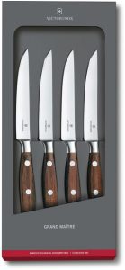 Victorinox Grand Maitre Steak Knife Set - Maple Handle Full Tang