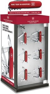 Victorinox Rotating Display With Storage - 12x12x24 inch