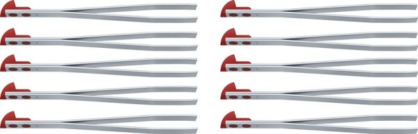 VNA3642110 Victorinox Replacement Tweezers Large Red - 10 Pack