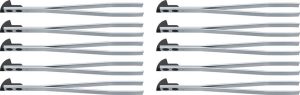 Victorinox Replacement Tweezers Large Black - 10 Pack