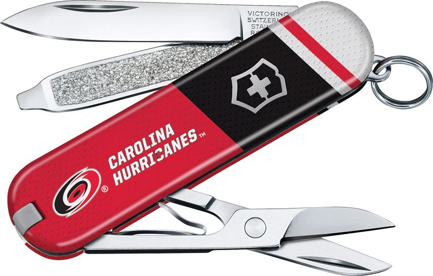 Victorinox Classic Carolina Hurricanes Folding Knife 2.25"