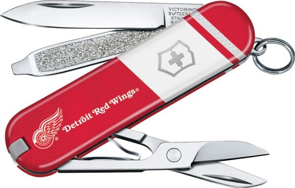 VNDET58B1 Victorinox Classic Detroit Red Wings Multi-Tool