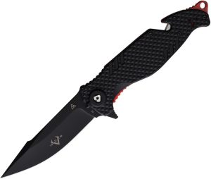 VNI03094 V Nives Trail Blazer Linerlock Folding Knife D2 Steel Red