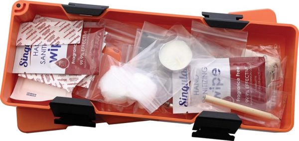 V Nives Survive First Aid Kit 23-in-1 Orange Survival Multi-Tool