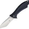 V NIVES Deplorable Linerlock Folding Knife 4" AUS-8 Black
