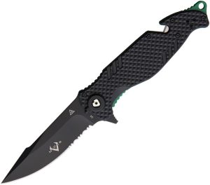 VNI23GPSBGBK V Nives TGL Trailblazer Linerlock Black