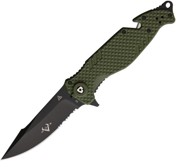 VNI23GPSBGR V Nives TGL Trailblazer Linerlock OD Green