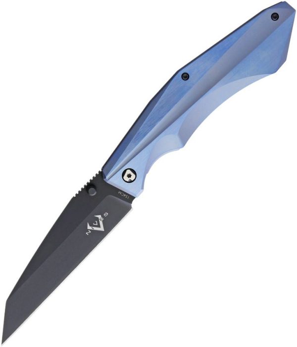 VNI30077 V Nives Sportster Framelock Black/Blue Titanium
