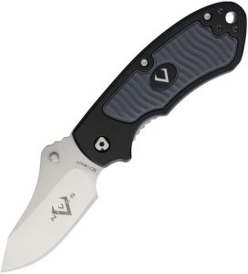 V Nives Stout Linerlock Black Aluminum