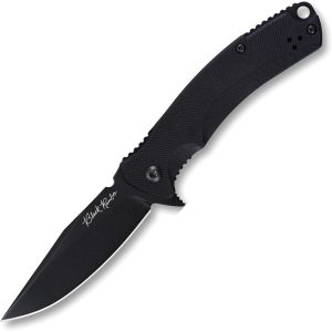 V Nives Black Rambo Shorty Pro Folding Knife D2 Steel