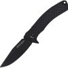 V NIVES Black Rambo Utility Folding Knife Linerlock 3.75" Blade