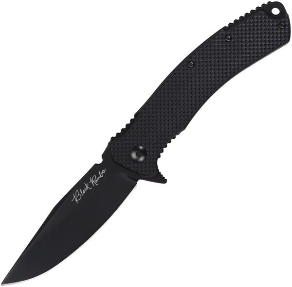V Nives Rambo Utility Linerlock - Black FRN