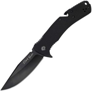 VNI35FPBBK V Nives Black Rambo Utility Pro Folding Knife 420HC Blade