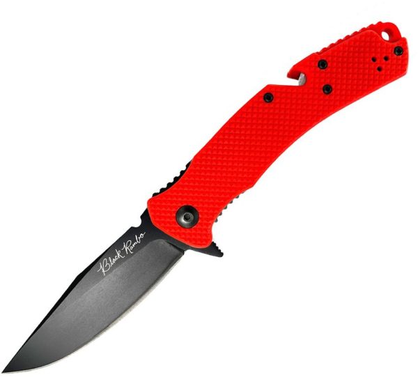 V Nives Black Rambo Utility Pro 3.75" Folding Knife 420HC