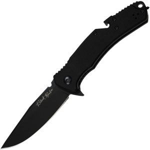 VNI35GPBBK V Nives Black Rambo Utility Pro Folding Knife D2 Steel