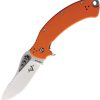 V NIVES ADAPPT Framelock Folding Knife Orange G10 3.63" CPM S30V