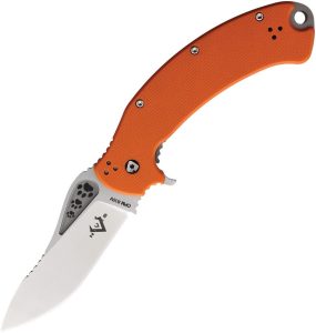V Nives Adappt Framelock Orange CPM S30V Folding Knife