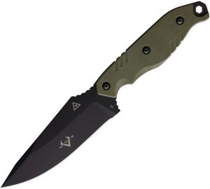 VNIVFB25GPBGR V Nives Trailblazer Fixed Blade - Green G10