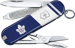 VNTOR58B1 Victorinox Classic Toronto Maple Leafs Pocket Knife