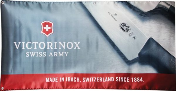 Victorinox Swiss Army Banner Flag 53.5 x 26.125 inches