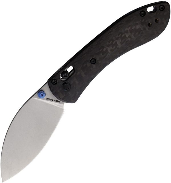 Vosteed Mini Nightshade S35VN Carbon Fiber - Blue