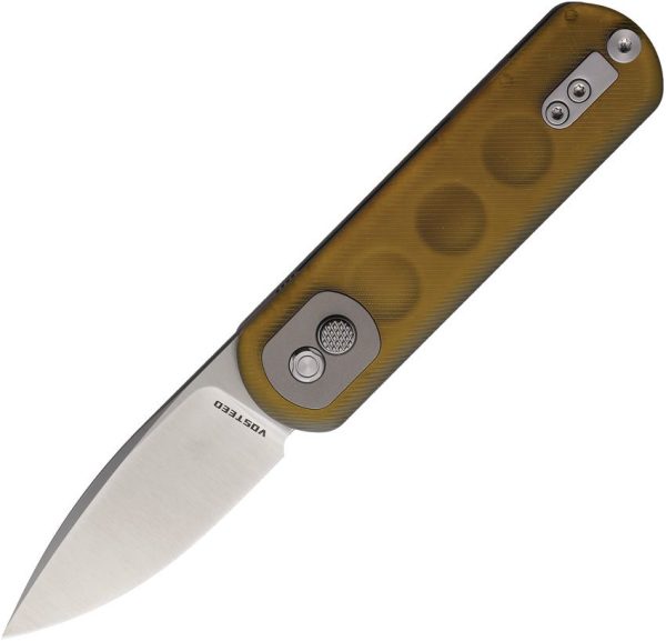 Vosteed Corgi Pup Trek S35VN Drop Point PEI