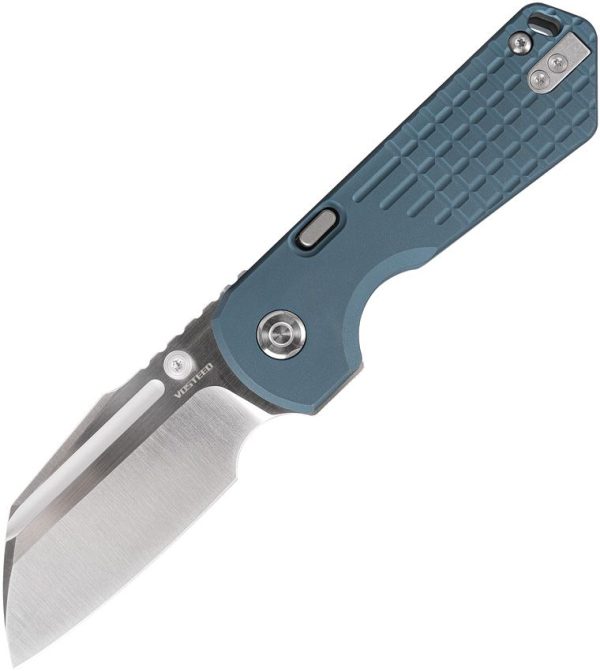 VOSA1306 Vosteed Hedgehog Top Linerlock Blue Aluminum