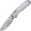 VOSA1601 Vosteed Marten Top Linerlock Folding Knife 3" 154CM Gray