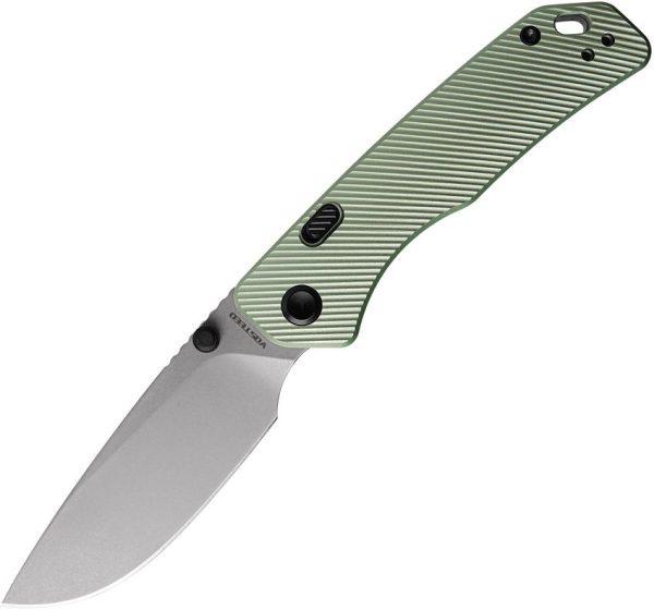 Vosteed Marten Top Linerlock Drop Point Green